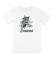 Siyah Vikings Tişört