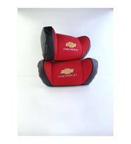 CHEVROLET OTO İKİLİ BOYUN YASTIĞI (Kırmızı)