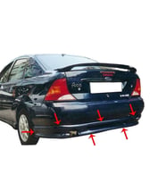 Ford Focus Uyumlu 1 Sedan Arka Tampon Altı Fiber 1998-2005