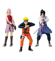 Naruto 3'lü Koleksiyon Figür Seti Model 1