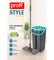 Mikrofiber Tablet Mop Paspas Temizlik Seti