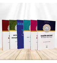 Kandil Seti - 6 Kitap (Orta Boy) - Prof. Dr. Mahmud Es'ad Coşan - Server Yayınları