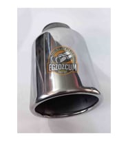 90 Mm Yuvarlak Krom Egzoz Ucu Eksoz
