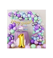 Çıtıpıtıstore Lüks 1 Yaş Balon Zincir Set