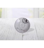 Keramika 14 cm Beyaz Atatürk İmzalı Çay Tabağı Beyaz 004 (Karışık)
