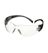 3M SecureFit 100 SF101AF-BLK-EU İş Güvenlik Şeffaf Gözlük