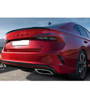 Skoda Super B 2020+ Rs Piona Black Boyalı Spoiler