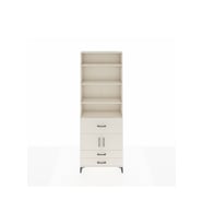Arges Dolap 5 Raflı 3 Çekmeceli 2 Kapaklı 88x30x243 Aytaşı-Aytaşı