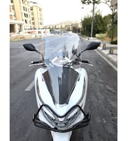 MOTOCAM Honda PCX Ön Cam 2018-2020 Model 65cm Şeffaf Renkli 4mm ORTA BOYLU