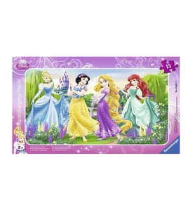 Ravensburger Çocuk Puzzle 15 Parça WD Prensesler 60474