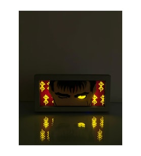 3D Led Aydınlatma Guts Tasarımı, 16x26, Modern ve Şık Aydınlatma (Krem)