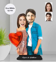 Kişiye Özel Sevgili Ahşap Eco Biblo -1