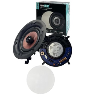 Hepa Merz HVX-170 PRO Alçıpan Tavan Hoparlörü 16 cm 170W 8 Ohm Siyah-Beyaz Kullanım