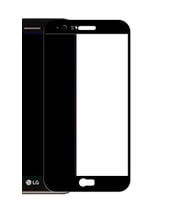 LG Stylus 3 Ekranı Tam Kaplayan Cam Ekran Koruyucu Siyah