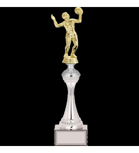 ODAK KUPA - Figürlü Kupalar - Voleybol Kadın Figürlü Kupalar FG-030 A - 38 cm