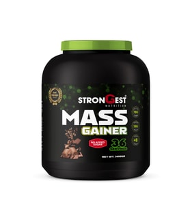 Strongest Mass Gainer 3600 gr Kilo Almaya Yardımcı Karbonhidrat Tozu Çikolata Aromalı