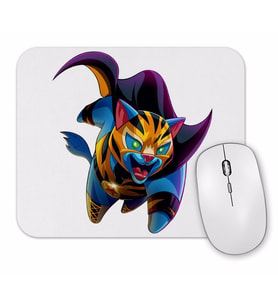 Cat El Tigre Mouse Pad