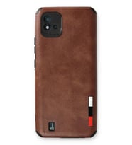 Durukar® Realme C11 2021 Kılıf Loop Deri Silikon - Kahverengi