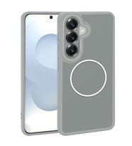 Galaxy S26 Plus Kılıf M-Safe Şarj Özellikli Metal Kamera Çerçeveli Sanremo Silikon Kılıf