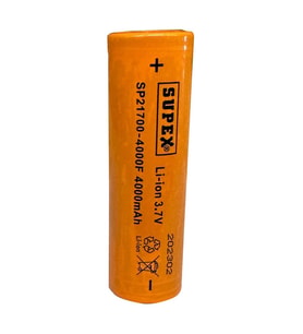 SP21700-4000F Lityum Ion 3.7V 4000mAh Düz Kafa Pil