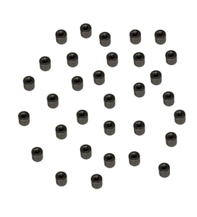Cam Kriko Tel Uç Pimi 5.5 mm X 5 mm / 1.7 mm Metal Yumuşak (Beyaz)