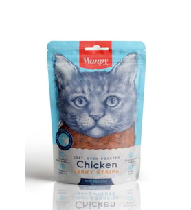 Wanpy Gerçek Tavuk Fileto 80 gr CA-04S-01 Yumuşak Kedi Ödülü Yumuşak Kedi Ödülü (Kahverengi)