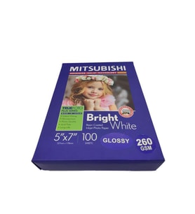 Mitsubishi 5X7 (13x18) 260gr Parlak İnkjet Kağıt
