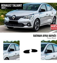 Renault Tailant Yarasa Ayna Kapağı Batman Parlak Siyah Piano Black