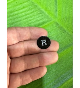 1.50 CM ÇELİK R HARFİ DÜĞME