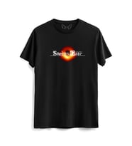 Steins;Gate Tasarımlı Resimli Baskılı Siyah Tshirt