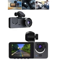 Araç İçi Dikiz Kamerası Sürüş Kaydedici 3 Lensli Dvr Kamera