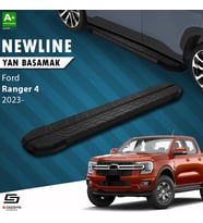S-Dizayn Ford Ranger 4 NewLine Siyah Yan Basamak 203 Cm 2023 Üzeri A+ Kalite