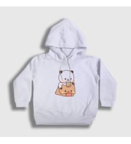 Presmono Unisex Çocuk Beyaz Phone Sevgili Sevgililer Gunu Hediye Bubu Dudu Kapüşonlu Sweatshirt 481472tt