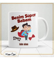 Babalar Günü Özel Hediye Çay Kahve Kupa Bardak-baba44