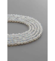Opal Doğal Taş Parlak Şeffaf Küre Kesim 4mm Dizi [Ab]
