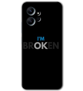 Redmi Note 12 4G Kılıf HD Desen Baskılı Kılıf - Im Broken