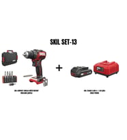 SKIL Set-13 (SKIL COMPACT 3065JA AKÜLÜ MATKAP VİDALAMA ÇANTALI+2,0Ah Li + 2.4A ŞARJ CİHAZI PROMO)