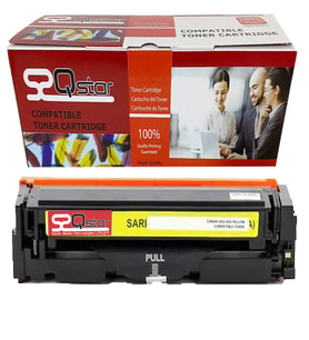 QPRİNT CANON CRG-054 YL SARI MUADİL TONER