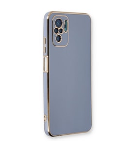 Microsonic Xiaomi Redmi Note 10 Kılıf Olive Plated Lavanta Grisi