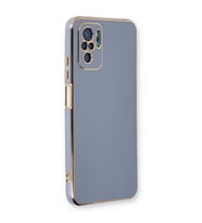 Microsonic Xiaomi Redmi Note 10 Kılıf Olive Plated Lavanta Grisi
