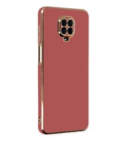 Redmi Note 9 Pro Kılıf Volet Silikon - Kırmızı