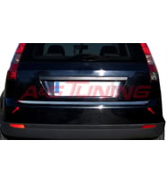 Ford Fiesta Krom Bagaj Alt Çıta Formlu 2002-2008 Paslanmaz Çelik