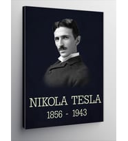 Kanvas Tablo Nikola Tesla