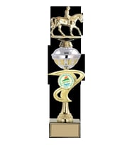 ODAK KUPA - Figürlü Kupalar - At / Binici Figürlü Kupalar FG-065 C - 43 cm