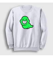 Presmono Unisex Beyaz John Egbert Homestuck Sweatshirt 549221tt