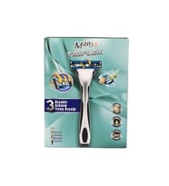 Man's Triflex 3 Bıçaklı Erkek Tıraş Bıçağı Sapı ve 4 Yedek Başlık