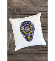 Polis Tasarımlı Yastık
