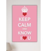 KEEP CALM AND KNOW YOU Yazılı Retro MDF Tablo ,30x20 cm 3mm MDF UV Baskı Duvar Dekoru
