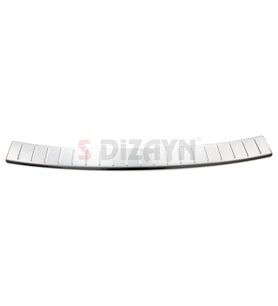 Skoda Octavia 3 A7 SW Makyajlı Krom Arka Tampon Eşiği 2016-2020