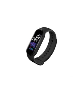 Polosmart PSSW17 Akıllı Bileklik 5.1V Titreşimli Bluetooth Adım Sayar Kalp Atışı Uyku Takibi Siyah
